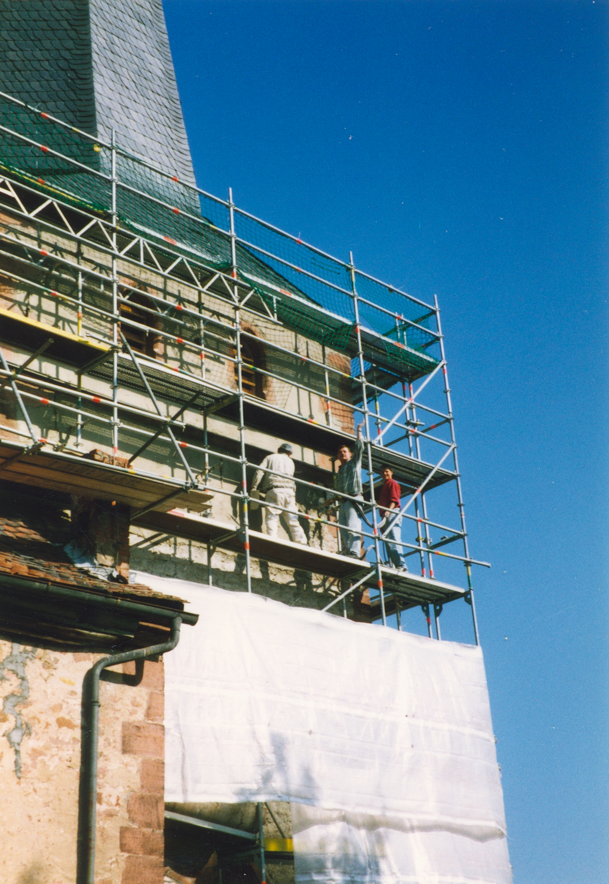 Renovierung der ev. Kirche
